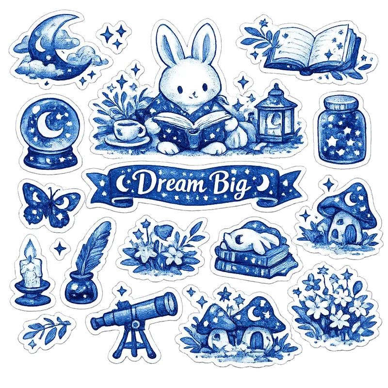 Mystical Celestial Journaling Graphics