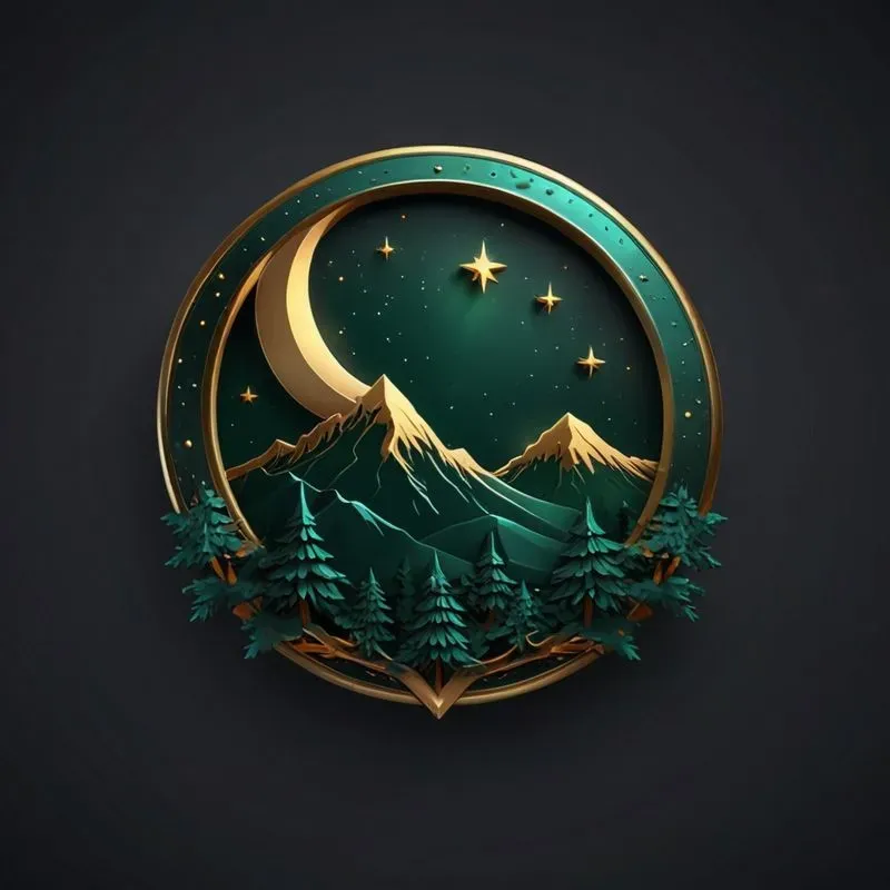 3D Glossy Claymorphic Emblem Icons