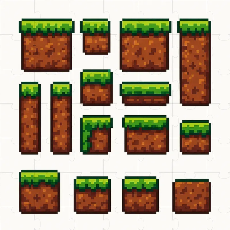 Pixel Art 2D Tilesets