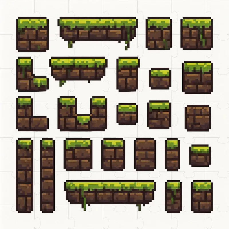 Pixel Art 2D Tilesets