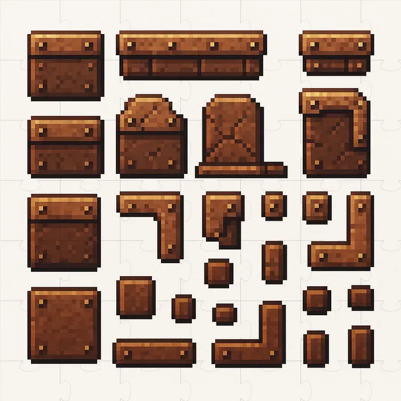 Pixel Art 2D Tilesets