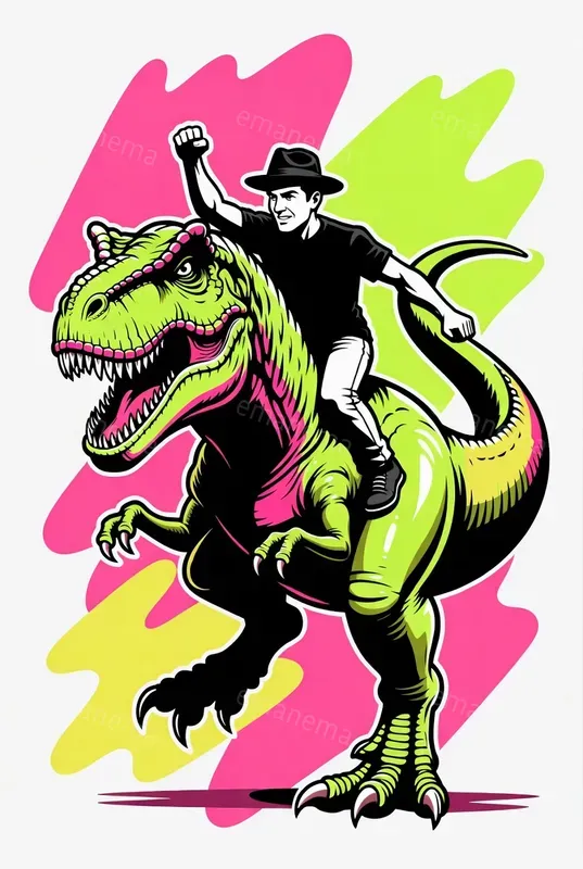 Comic Street Art Aesthetic Illustrations