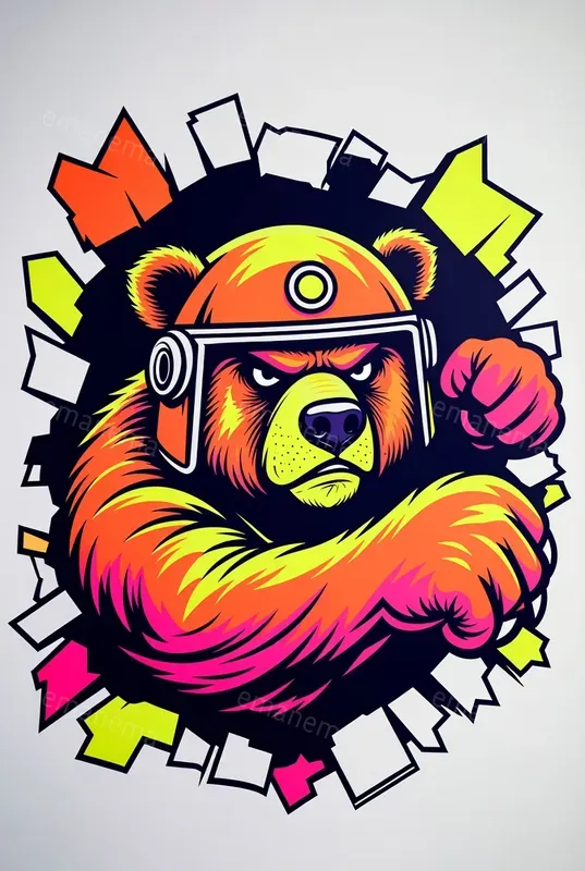 Comic Street Art Aesthetic Illustrations