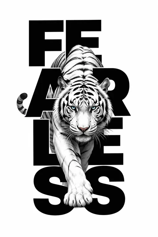 Wildlife Typography Designs
