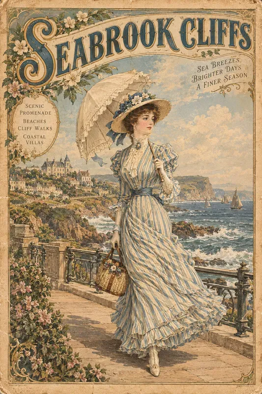 Antique Victorian Fashion Posters