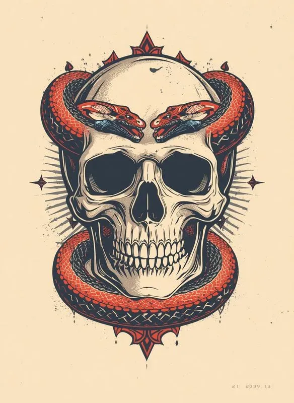 Vintage Streetwear Merch Vector Art