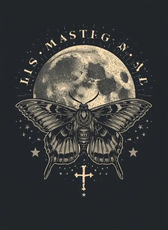 Vintage Streetwear Merch Vector Art
