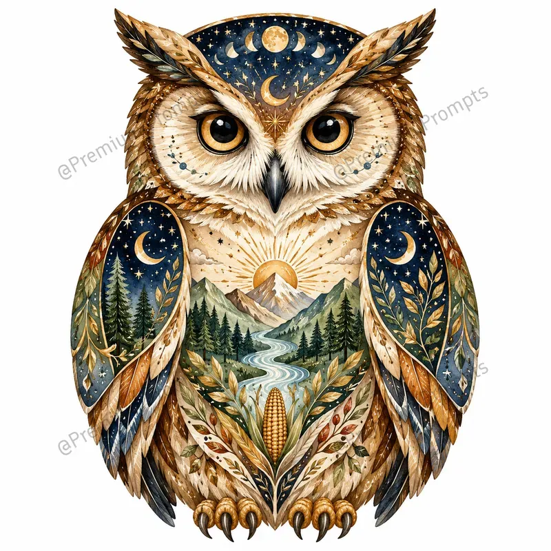 Indigenous Sacred Nature Cliparts