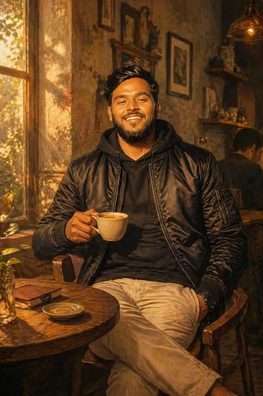 Cinematic Painterly Portrait Generator