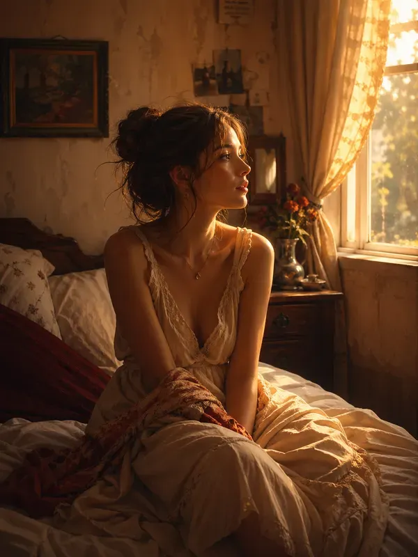 Cinematic Painterly Portrait Generator