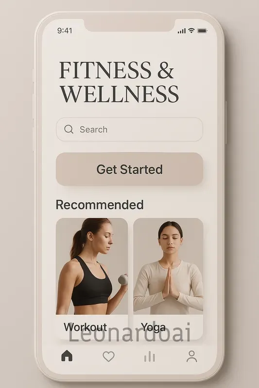 Luxury Contemporary App UI Designs