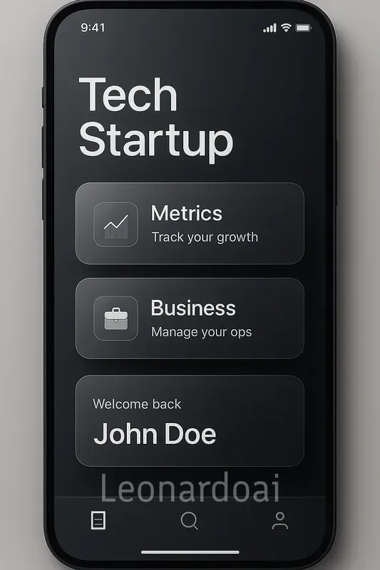 Luxury Contemporary App UI Designs
