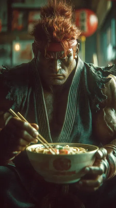Realistic Street Fighter Characters