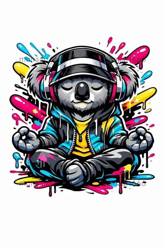 Neon Street Gods The Graffiti Splatters