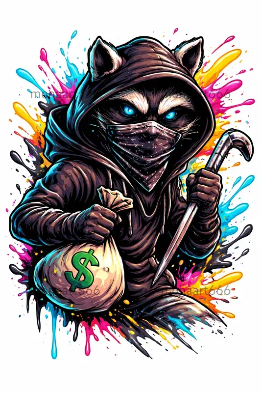 Neon Street Gods The Graffiti Splatters