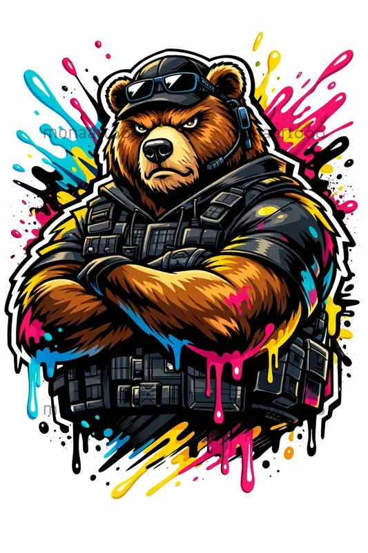 Neon Street Gods The Graffiti Splatters