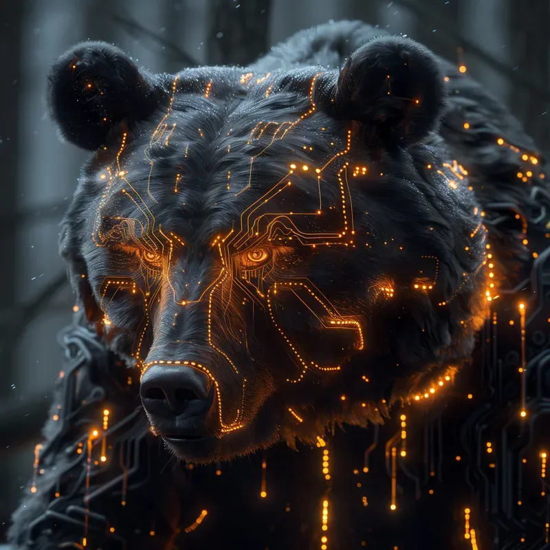 Neon Animal Portrait Series