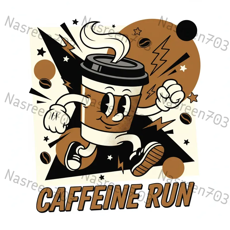 Retro Food Mascot Flyer Generators