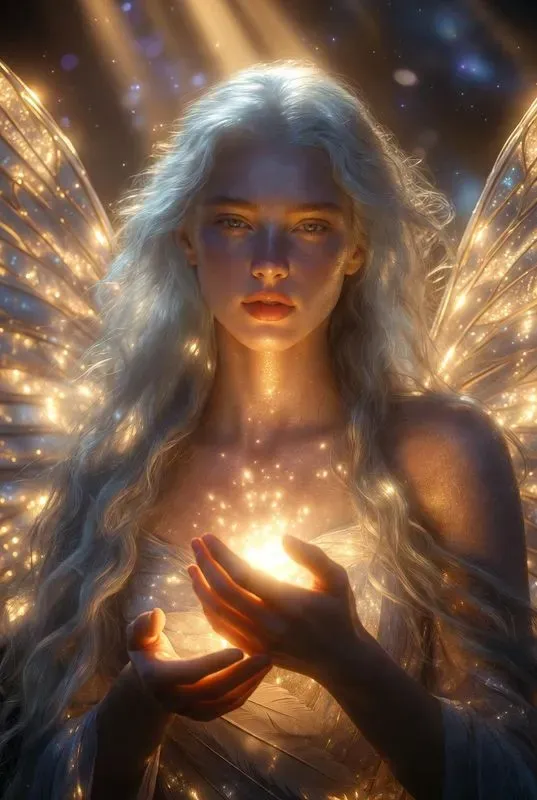 Divine Celestial Angels Surreal Art