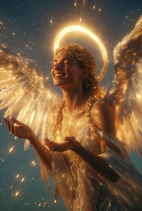 Divine Celestial Angels Surreal Art