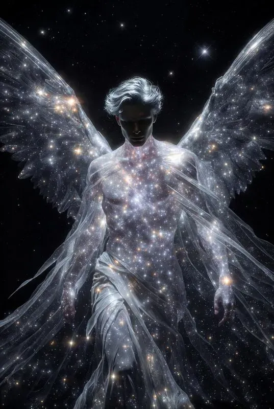Divine Celestial Angels Surreal Art