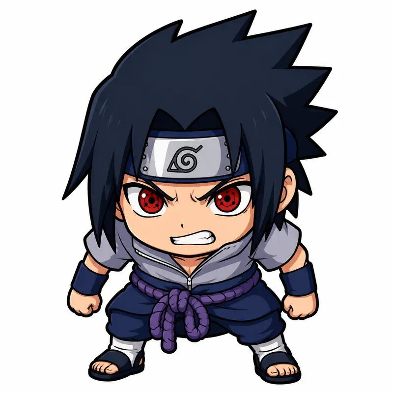 Cute Anime Chibi Emoji Sticker Generator