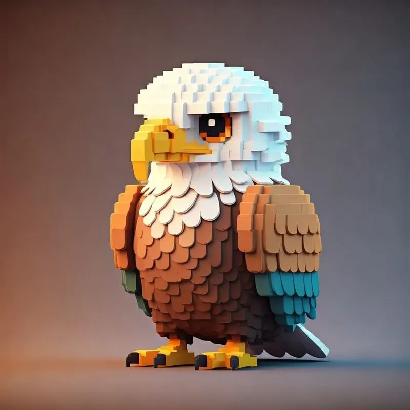Adorable Voxel Creations In Pixels