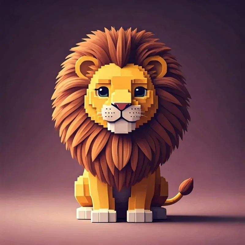 Adorable Voxel Creations In Pixels