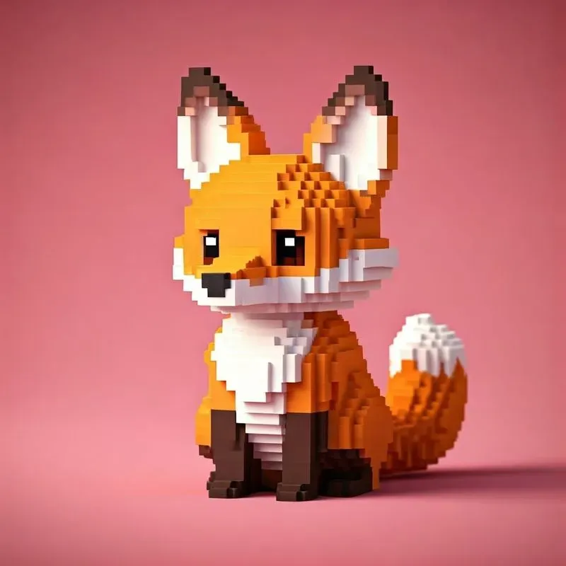 Adorable Voxel Creations In Pixels