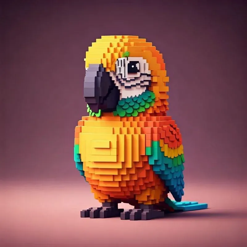Adorable Voxel Creations In Pixels