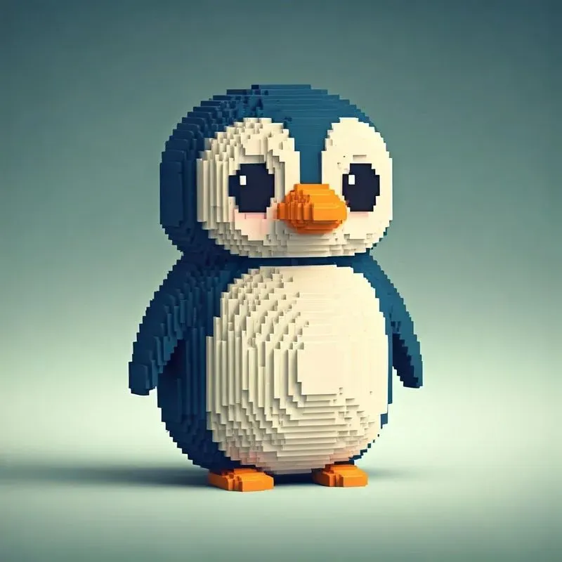 Adorable Voxel Creations In Pixels