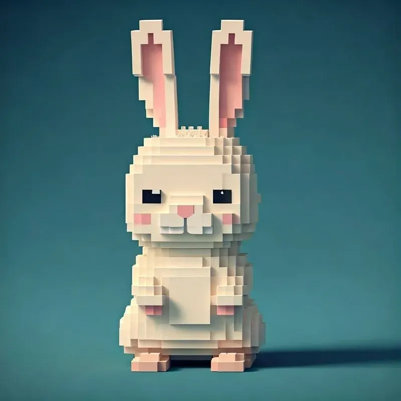 Adorable Voxel Creations In Pixels