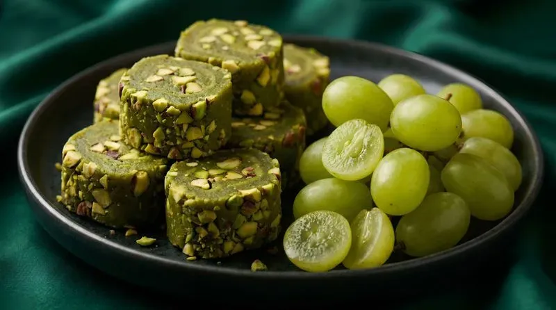 Luxury Indian Halwa Barfi Stock Photos