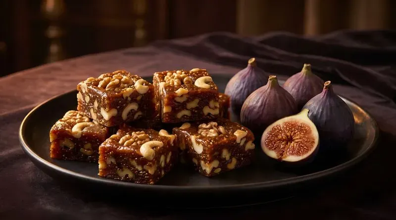 Luxury Indian Halwa Barfi Stock Photos