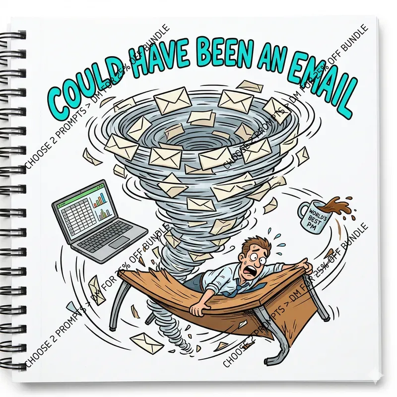 Corporate Chaos Comic Illustrations