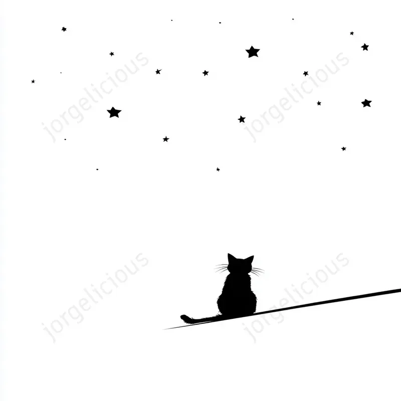 Minimal Black White Scenes