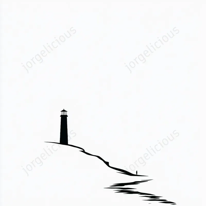 Minimal Black White Scenes