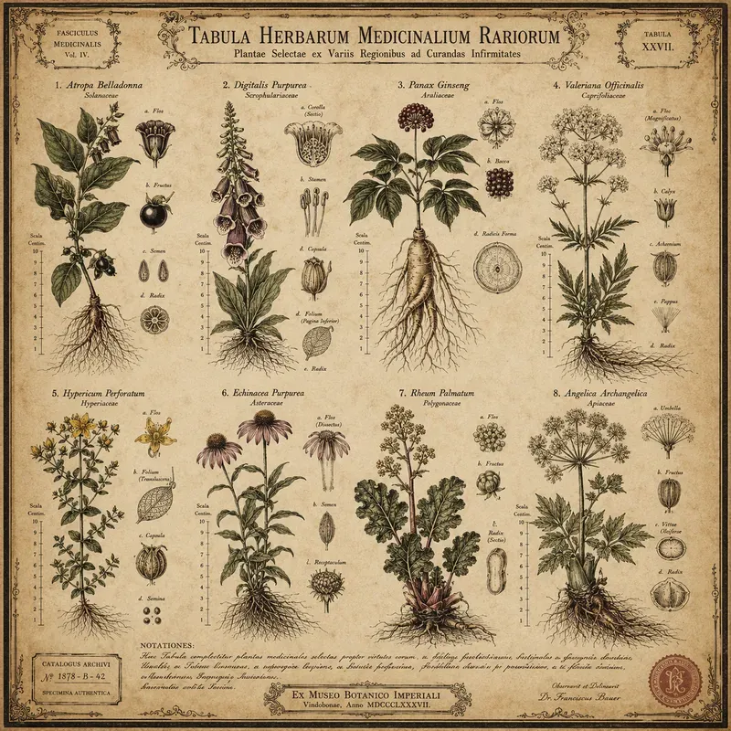 Antique Scientific Plates