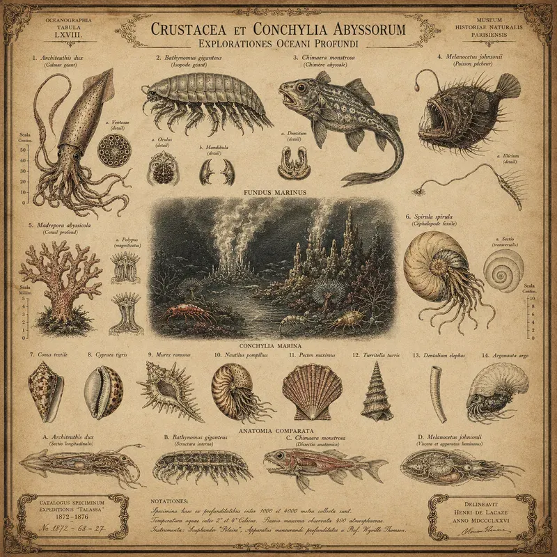 Antique Scientific Plates