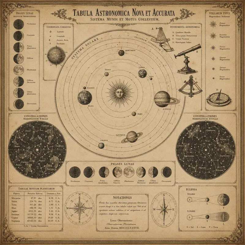 Antique Scientific Plates