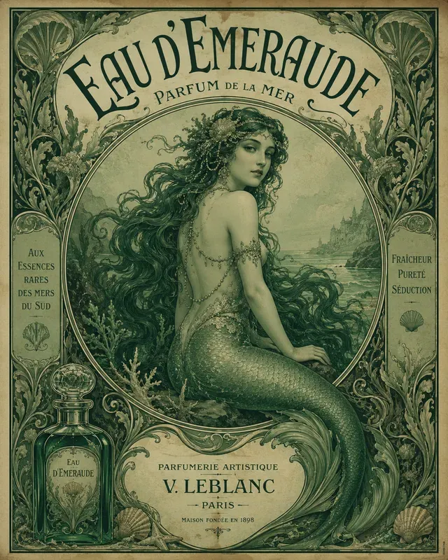 Art Nouveau Vintage Poster Creators
