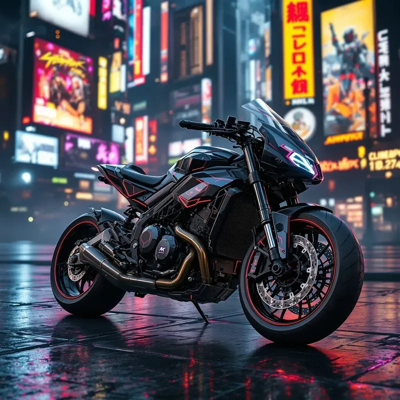 Cyberpunk 2077 Cinematic Graphic Design