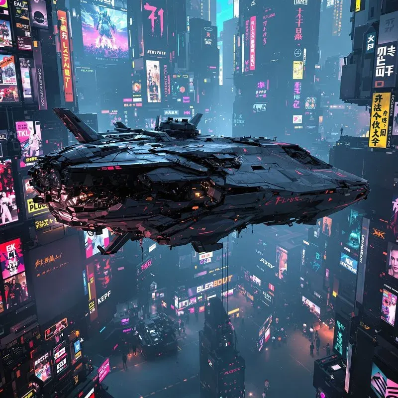 Cyberpunk 2077 Cinematic Graphic Design