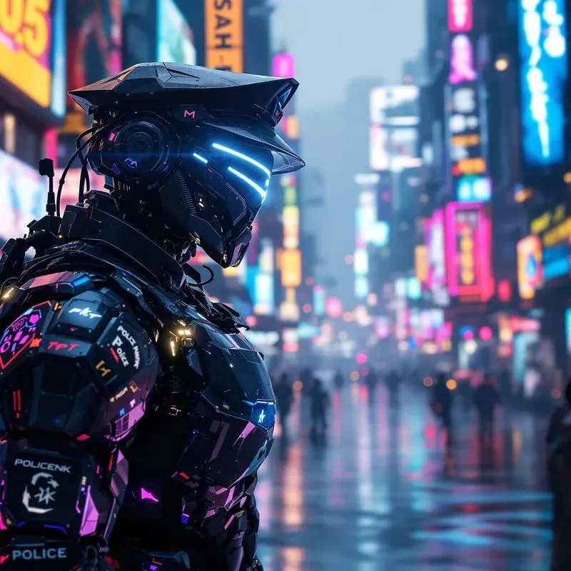Cyberpunk 2077 Cinematic Graphic Design