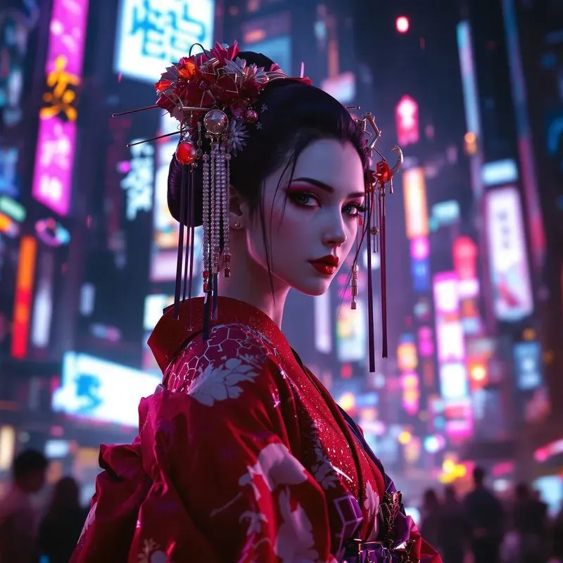 Cyberpunk 2077 Cinematic Graphic Design