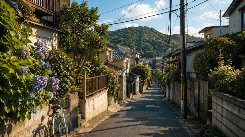 Japan Mood Quiet Neighborhoods