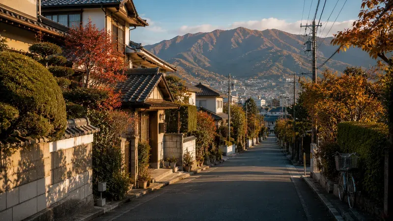 Japan Mood Quiet Neighborhoods