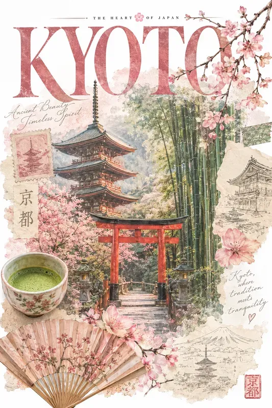Soft Aesthetic City Collage Posters
