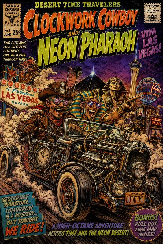 Psychedelic Roadtrip Comic Legends