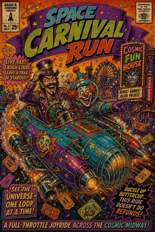 Psychedelic Roadtrip Comic Legends